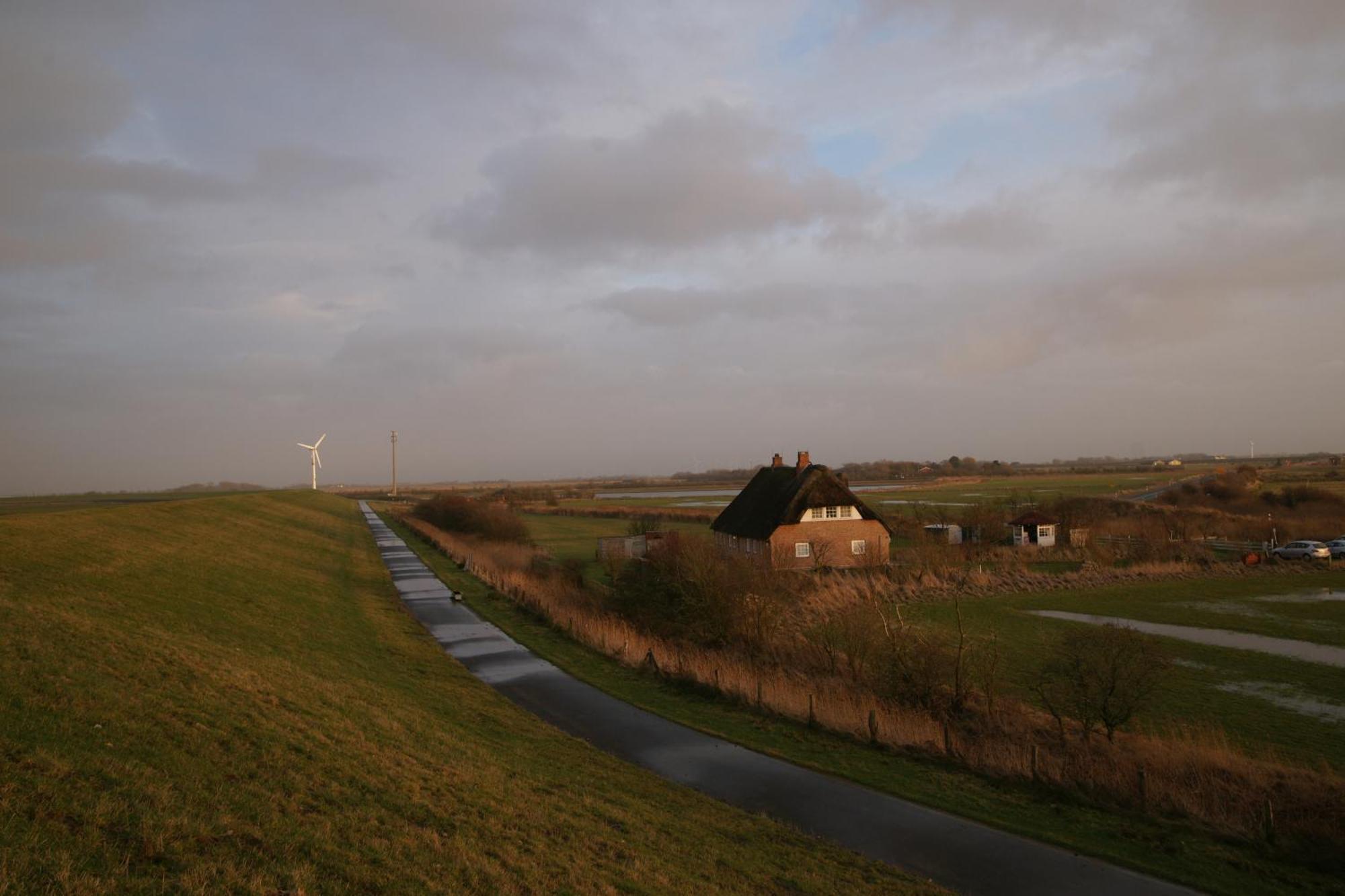 Villa Deichhaus Bullerbue Dagebüll Esterno foto